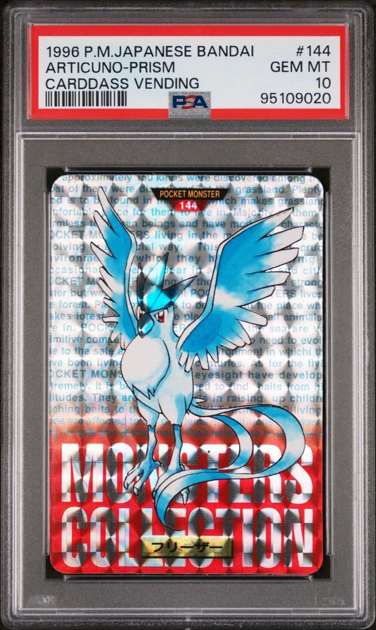 Articuno prism PSA 10, cert 95109020
